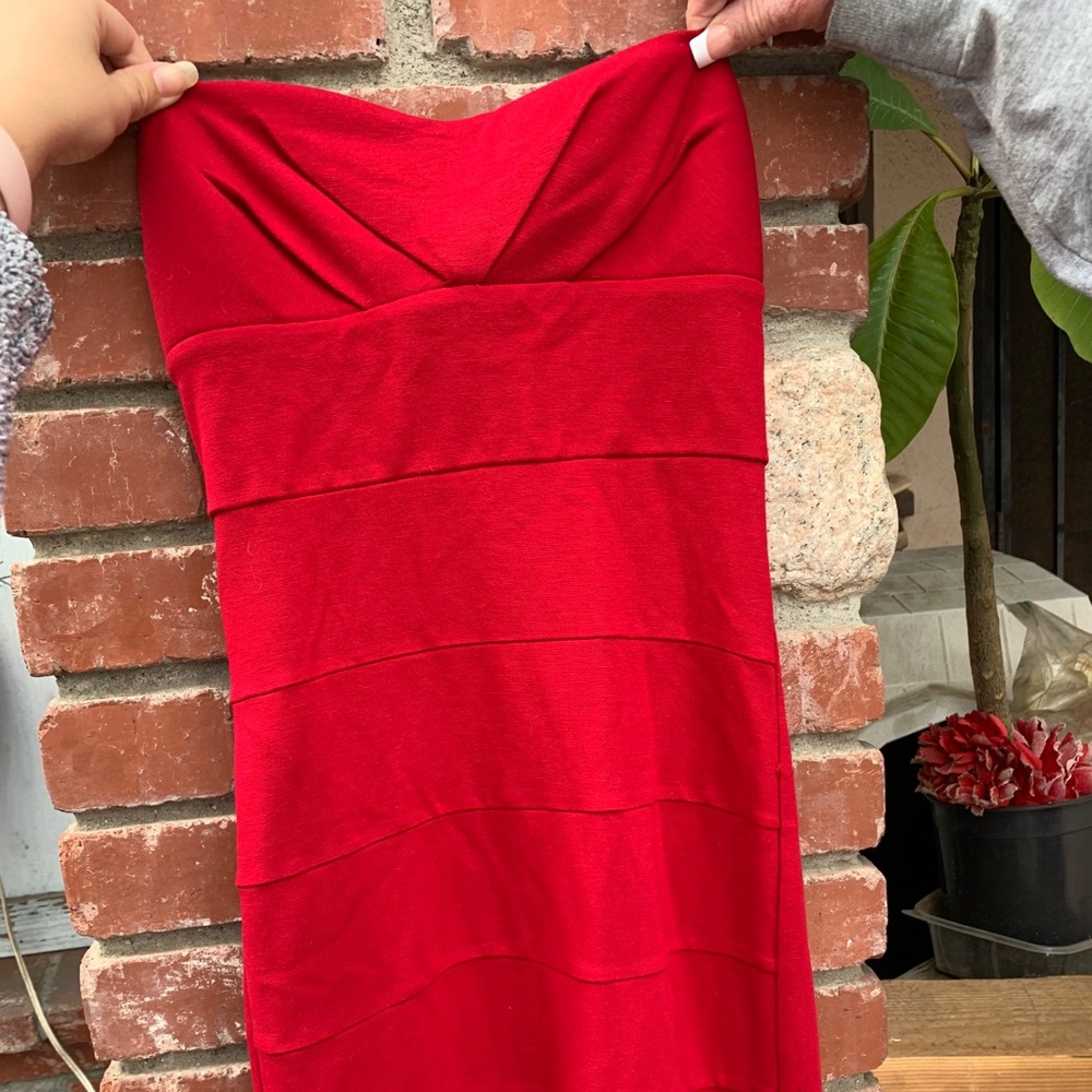Red Cocktail Dress - Short and tight